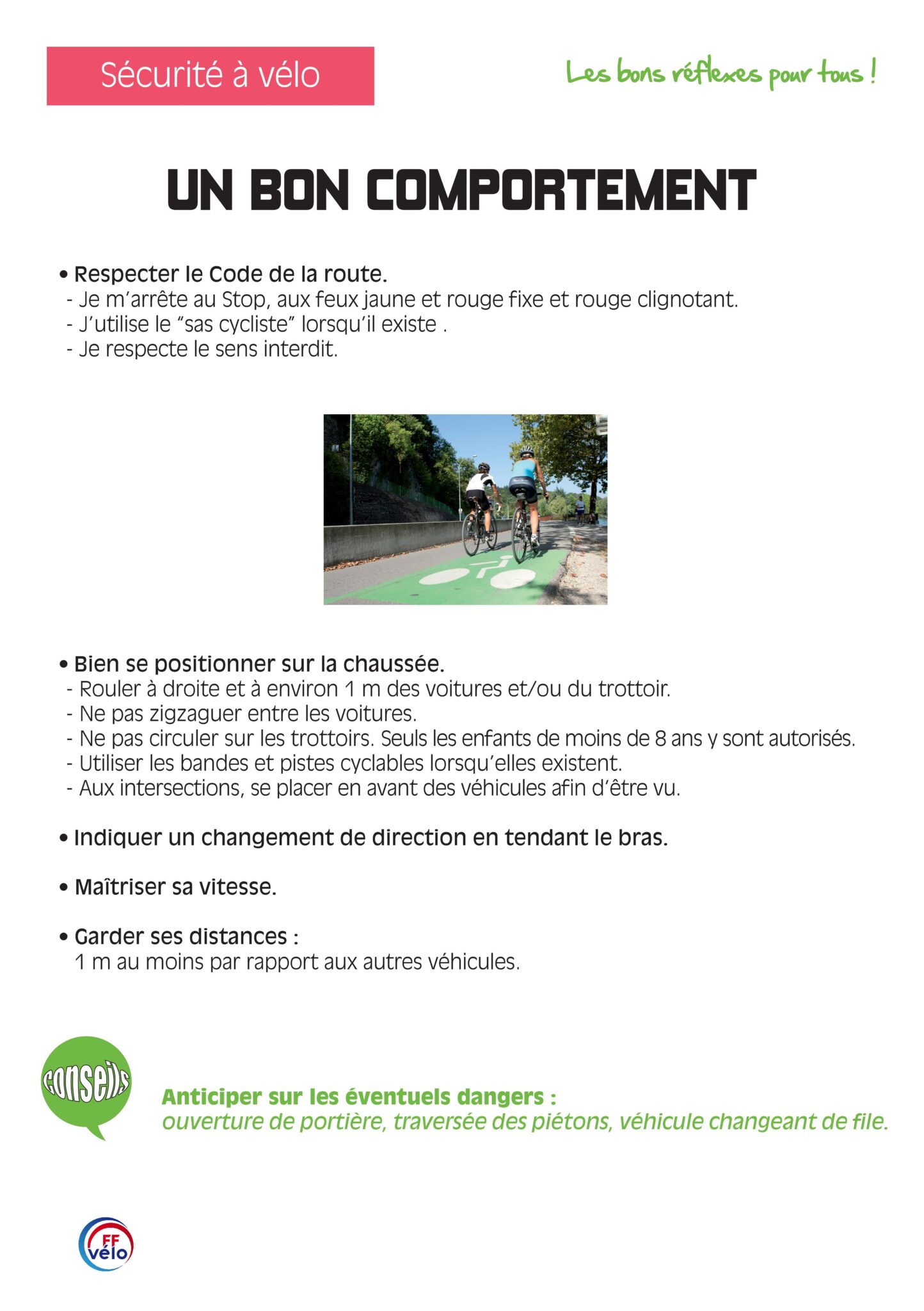Sécurité à vélo 2.3